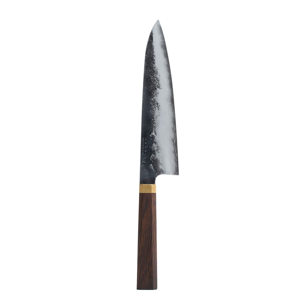 Gyuto LS185 chef knife collaboration with Blenheim Forge. Gyuto LS185 chef knife collaboration with Blenheim Forge.
