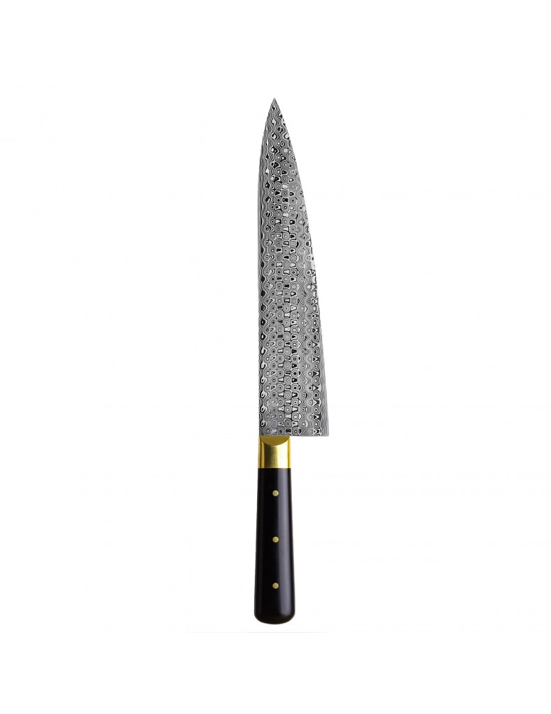 LS626 Classic Chef Knife limited edition in Damasteel stainless damascus.