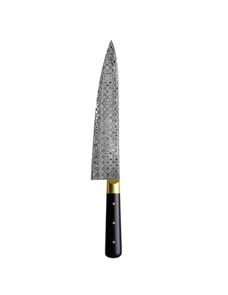 LS626 Classic Chef Knife limited edition in Damasteel stainless damascus.