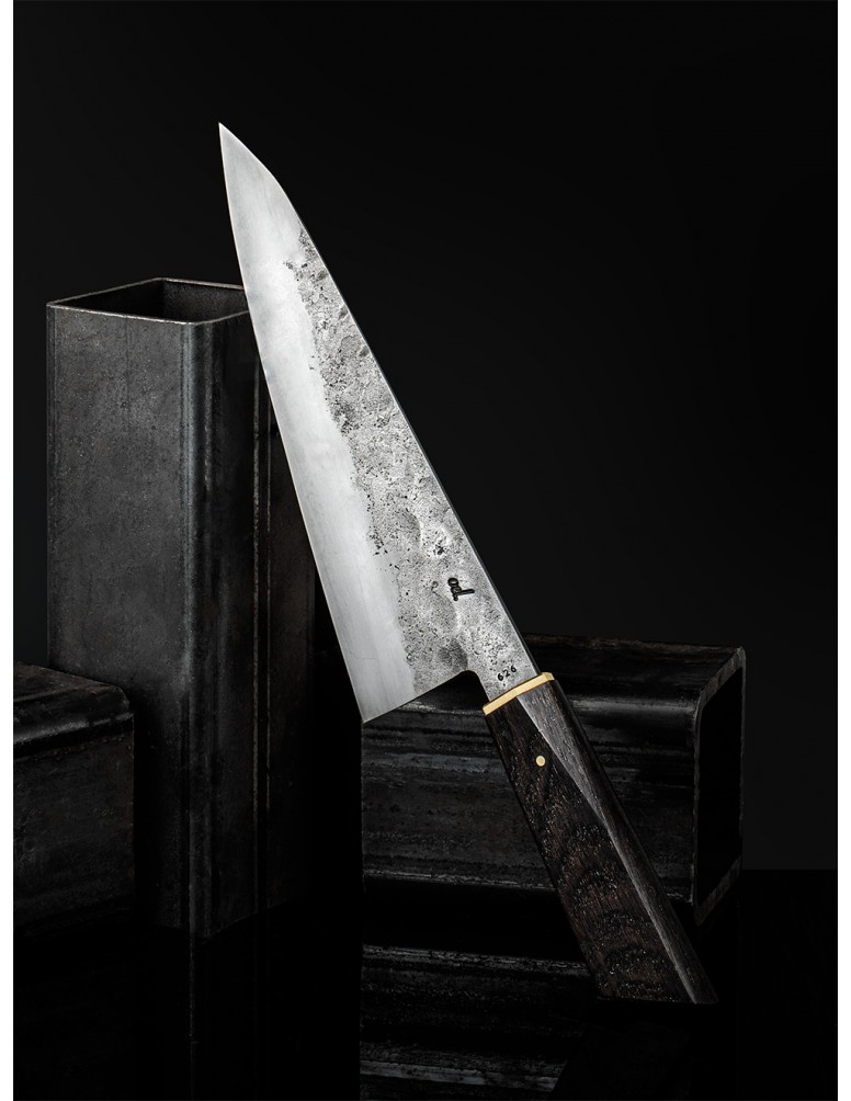 Oliver Martens Modern Chef Knife 180mm, handmade in Berlin for Living Steel.