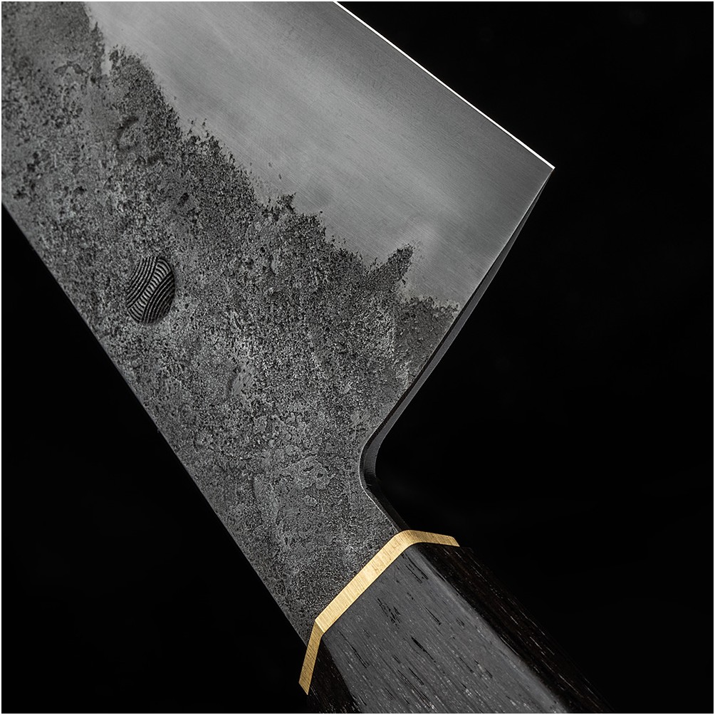 Oliver Martens Modern Chef Knife 180mm, handmade in Berlin for Living Steel. Oliver Martens Modern Chef Knife 180mm, handmade in Berlin for Living Steel.