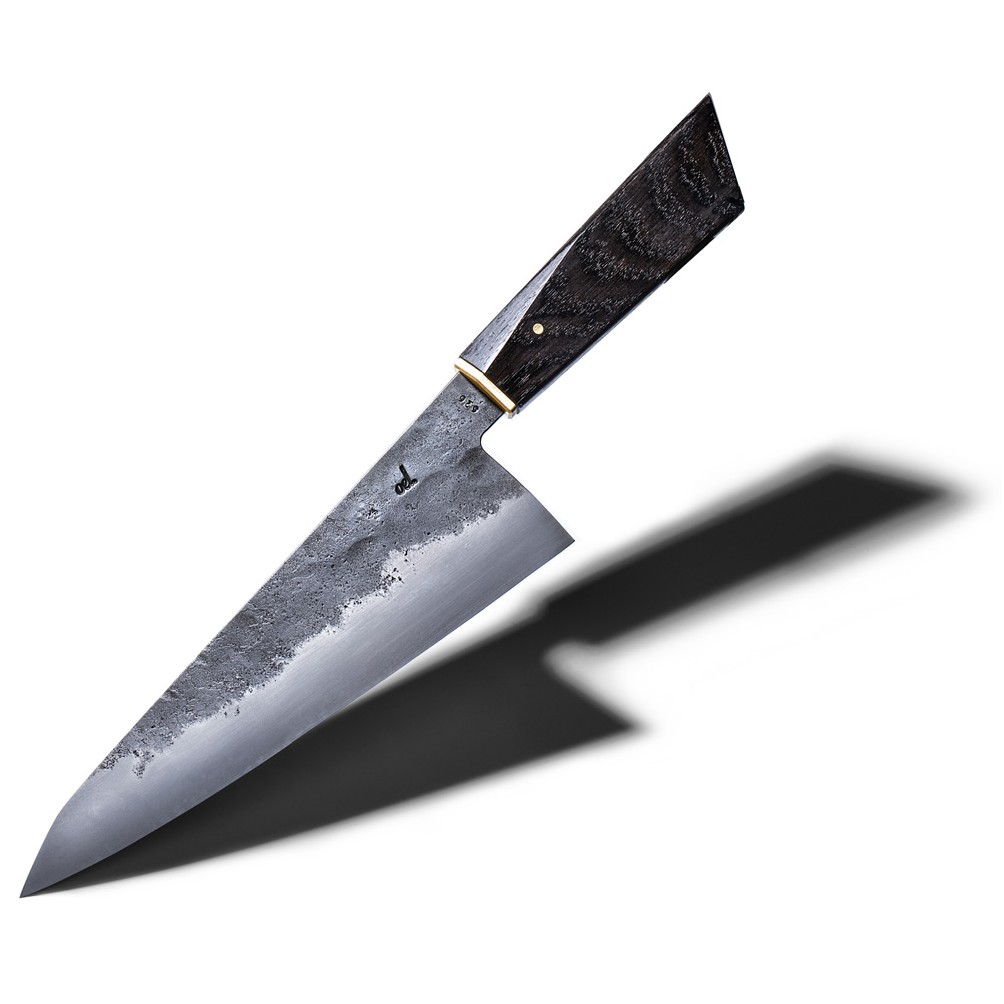 Oliver Martens Chef Knife 180mm, handmade in Berlin for Living Steel. Oliver Martens Chef Knife 180mm, handmade in Berlin for Living Steel.